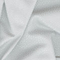 Opal Essence - Dots Light Grey Pearlized Yardage