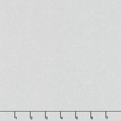 Opal Essence - Floral Grey Pearlized Yardage