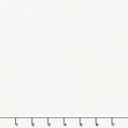 Opal Essence - Floral Ultra White Pearlized Yardage