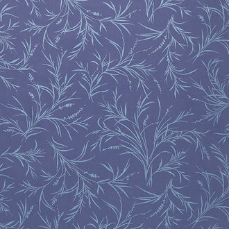 Opal Essence - Foliage Dark Purple Pearlized Yardage