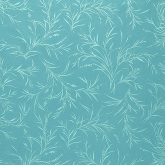 Opal Essence - Foliage Dark Teal Pearlized Yardage