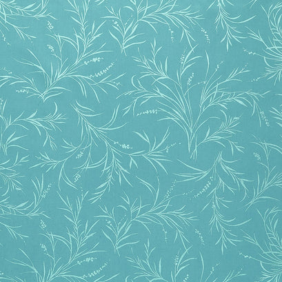 Opal Essence - Foliage Dark Teal Pearlized Yardage