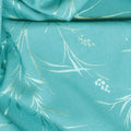 Opal Essence - Foliage Dark Teal Pearlized Yardage