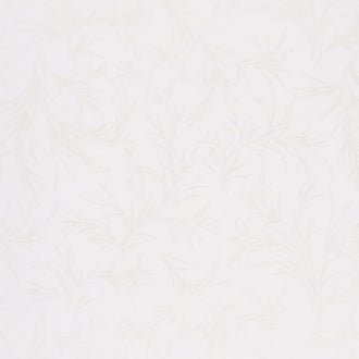 Opal Essence - Foliage Ultra White Pearlized Yardage
