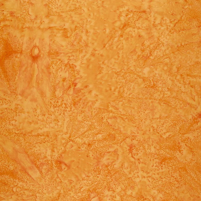 Opulent Orange Batik Solids - Cheddar Yardage Primary Image