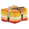 Opulent Orange Batik Solids Fat Quarter Bundle