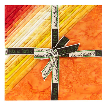 Opulent Orange Batik Solids Stacks Alternative View #1