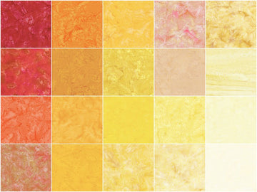 Opulent Orange Batik Solids Stamps Alternative View #2