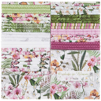 Orchids in Bloom Tiles