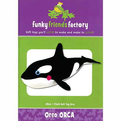 Oreo The Orca Funky Friends Factory Pattern