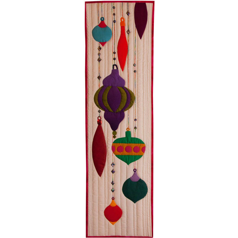 Ornaments Table Runner Pattern Primary Image