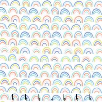 Over the Rainbow - Rainbows Small Bright Yardage