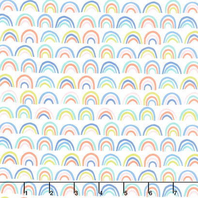 Over the Rainbow - Rainbows Small Bright Yardage