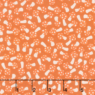 Paintbox - Mushrooms Orangeade Yardage