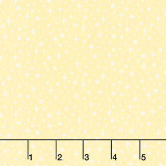 Paintbox - Stars Meringue Yardage