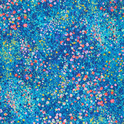 Painterly Petals - Flowers Multi Yardage