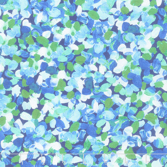 Painterly Petals - Flowers Pond Digitally Printed Yardage