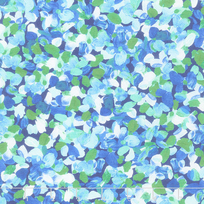 Painterly Petals - Flowers Pond Digitally Printed Yardage