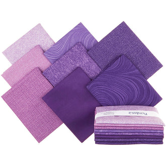 Painters Palette Violet Fat Quarter Bundle