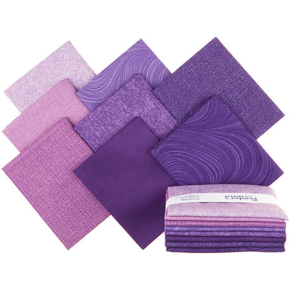Painters Palette Violet Fat Quarter Bundle