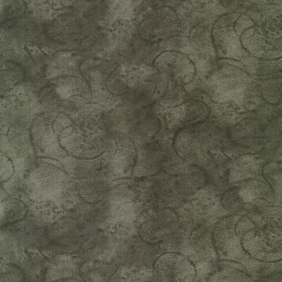 Painter's Watercolor Swirl - Charcoal 108" Wide Backing