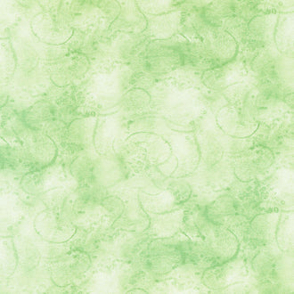 Painter's Watercolor Swirl - Sage 108" Wide Backing