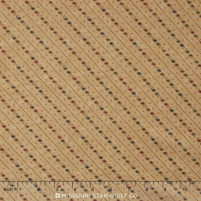Paisley Park - Tan Yardage