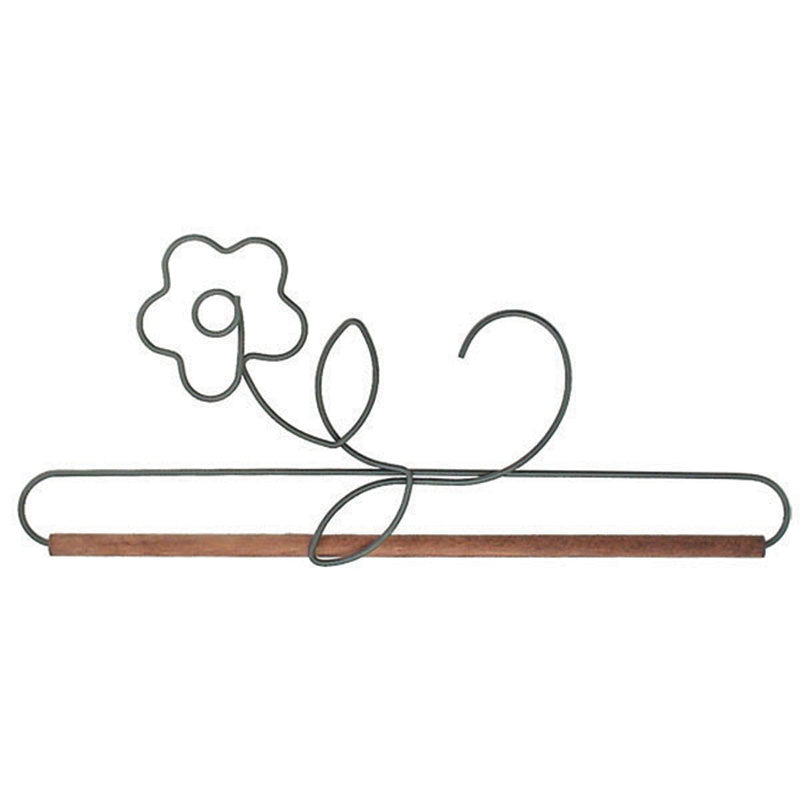 Pansy Dowel Quilt Hanger 12"