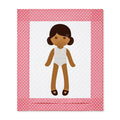 Paper Doll Blanket Pattern - Girl