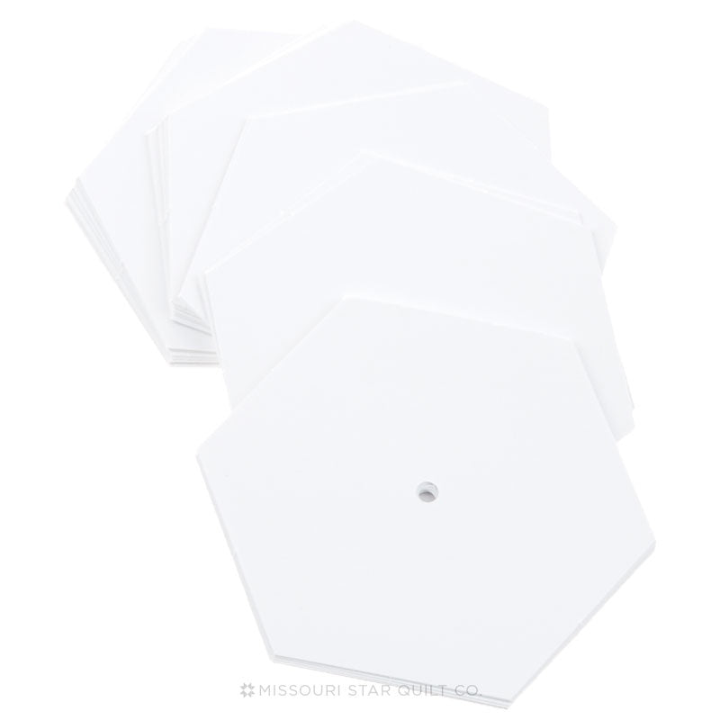 Paper Piecing Shapes - Hexagon 2" Alternative View #1