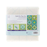 Quilt As You Go Tree Skirt by June Tailor- Pattern printed on Batting –  Aurora Sewing Center