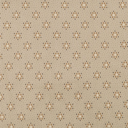 Parlor Pretties - Diamond Geometric Gray 108" Wide Backing Yardage