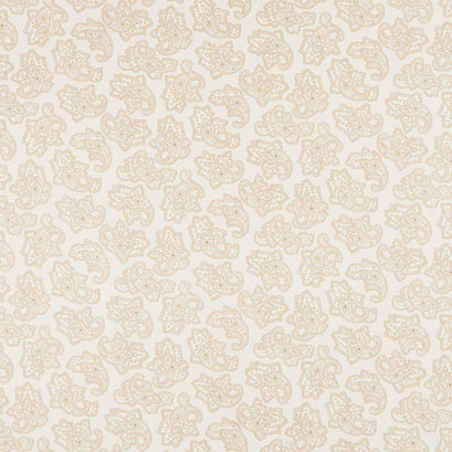 Parlor Pretties - Foulard Paisley Beige 108" Wide Backing Yardage