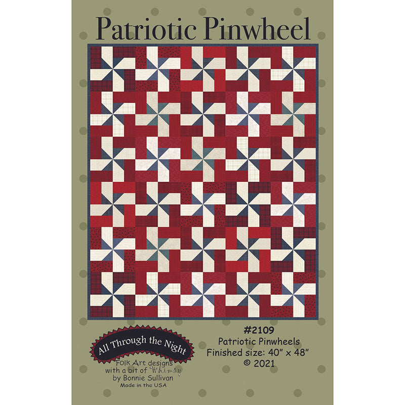 Patriotic Pinwheel Pattern