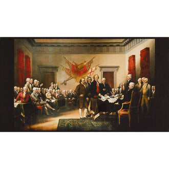 Patriots - Presidents Antique Digitally Printed Panel