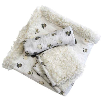 Patty-Cakes Swaddle Gift Set - Cream Puff