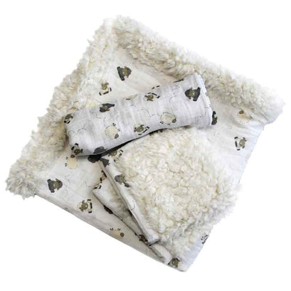Patty-Cakes Swaddle Gift Set - Cream Puff