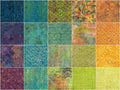 Peacock Galore Batiks Stacks Alternative View #2