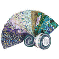Peacock Garden Metallic Roll Up