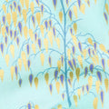 Peacock Garden - Plants Peacock Metallic Yardage