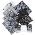 Pearl Essentials Gray Black Pearlized Fat Quarter Bundle