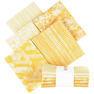 Pearl Essentials - Yellow Pearlized Fat Quarter Bundle