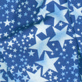 Pearl Frost - Stars Dark Blue Pearlescent Yardage