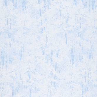 Pearl Frost - Winter Trees Powder Blue Pearlescent Yardage