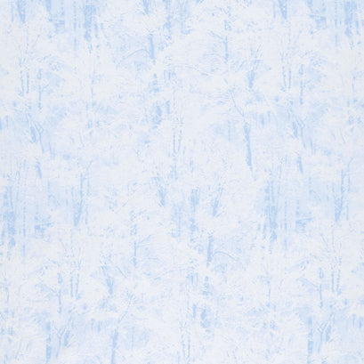 Pearl Frost - Winter Trees Powder Blue Pearlescent Yardage