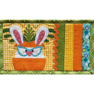 Peek-A-Boo Bunny Mug Rug Kit