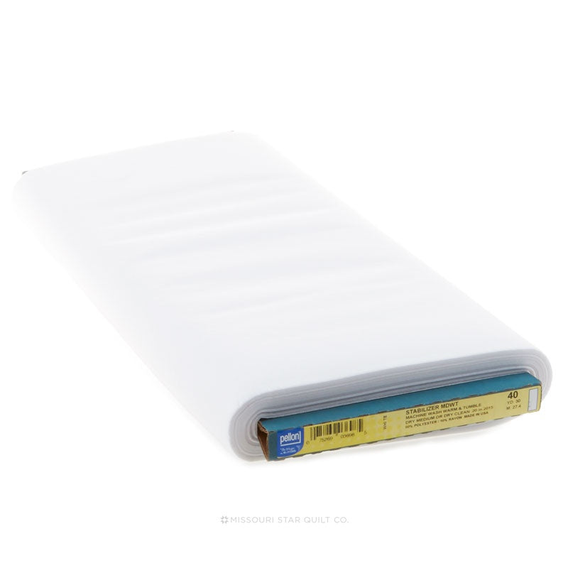 Pellon Midweight Sew-In White Stabilizer Yardage