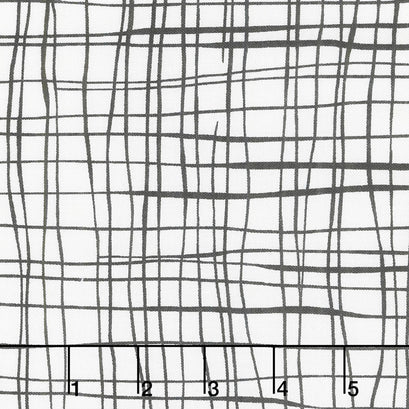 Pen and Ink - Grid Pepper Yardage
