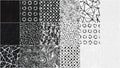 Pen and Ink Ten Squares Alternative View #2