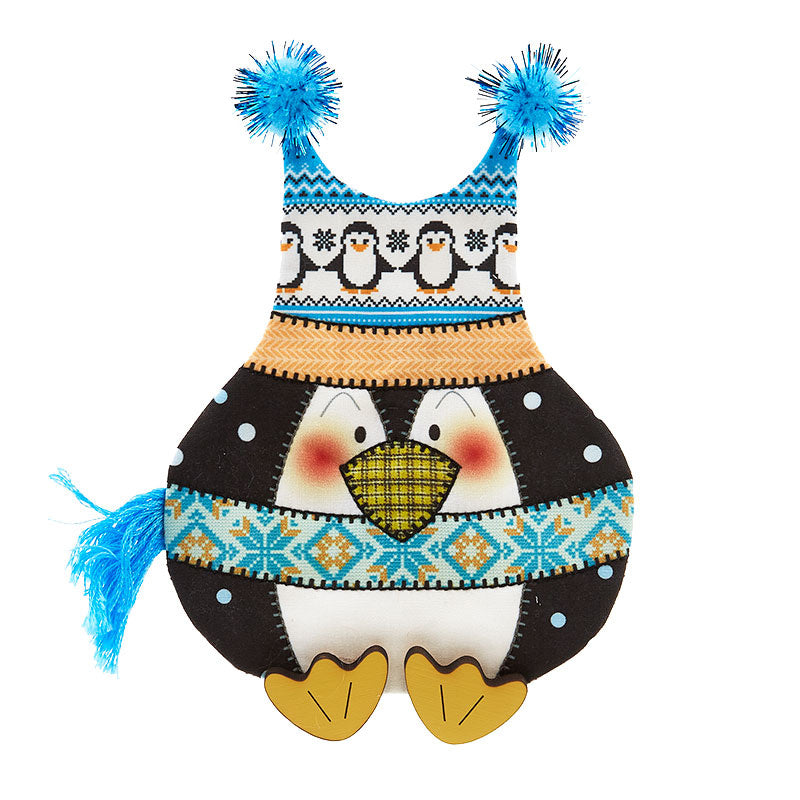 Festive Sweater Penguin Ornament – Annie's Blue Ribbon General Store